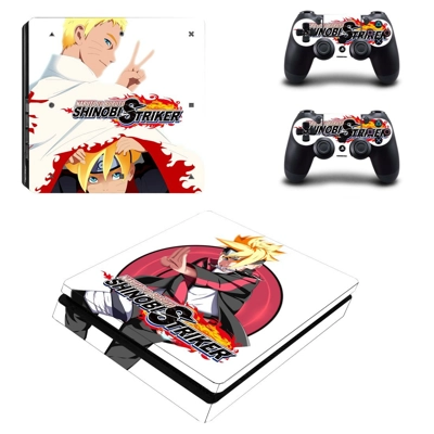 Naruto to Boruto Shinobi Striker decal skin for PS4 Slim C..