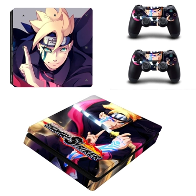 Naruto to Boruto Shinobi Striker decal skin for PS4 Slim C..