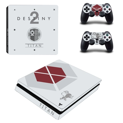 Destiny 2 Titan Crest decal skin for PS4 Slim Console and ..