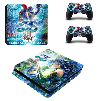Lacrimosa of Dana decal skin for PS4 Slim Console and two controllers