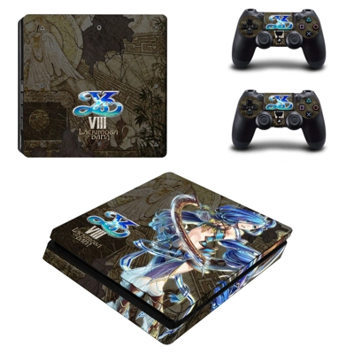 Lacrimosa of Dana decal skin for PS4 Slim Console and two controllers