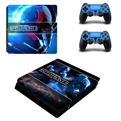 Star Wars Battlefront II decal skin for PS4 Slim Console a..