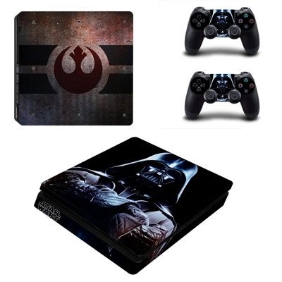 Star Wars decal skin for PS4 Slim Console and two controllers