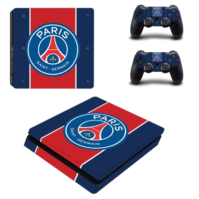 Paris Saint-Germain decal skin for PS4 Slim Console and tw.. Paris Saint-Germain decal skin for PS4 Slim Console and tw..