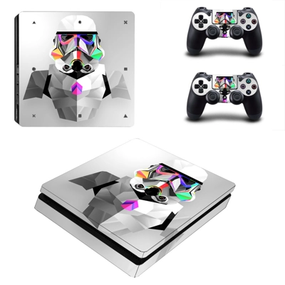 Star Wars decal skin for PS4 Slim Console and two controllers