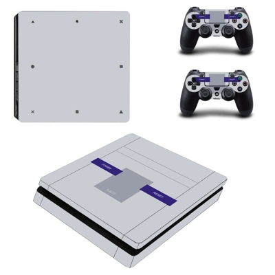 Power Ctrl decal skin for PS4 Slim Console and two control.. Power Ctrl decal skin for PS4 Slim Console and two control..
