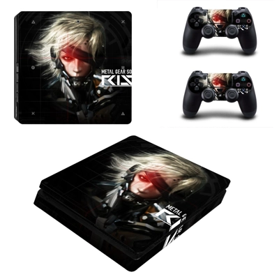 Metal Gear Solid Rising decal skin for PS4 Slim Console an.. Metal Gear Solid Rising decal skin for PS4 Slim Console an..