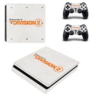 Tom Clancy's the division 2 decal skin for PS4 Slim Consol.. Tom Clancy's the division 2 decal skin for PS4 Slim Consol..
