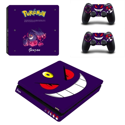 Pokemon Go decal skin for PS4 Slim Console and two control.. Pokemon Go decal skin for PS4 Slim Console and two control..