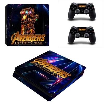 Avengers infinity war decal skin for PS4 Slim Console and .. Avengers infinity war decal skin for PS4 Slim Console and ..