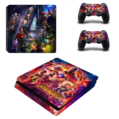Avengers infinity war decal skin for PS4 Slim Console and .. Avengers infinity war decal skin for PS4 Slim Console and ..