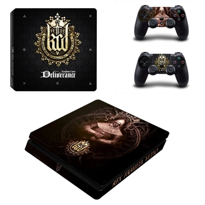 Kingdom Come Deliverance decal skin for PS4 Slim Console a.. Kingdom Come Deliverance decal skin for PS4 Slim Console a..