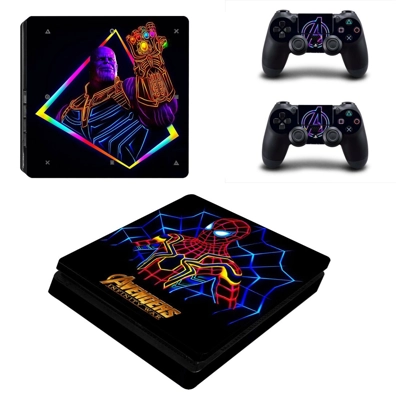 Avengers infinity war decal skin for PS4 Slim Console and .. Avengers infinity war decal skin for PS4 Slim Console and ..