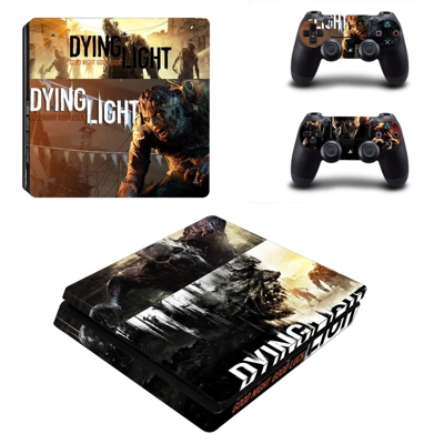 Dying Light decal skin for PS4 Slim Console and two contro.. Dying Light decal skin for PS4 Slim Console and two contro..