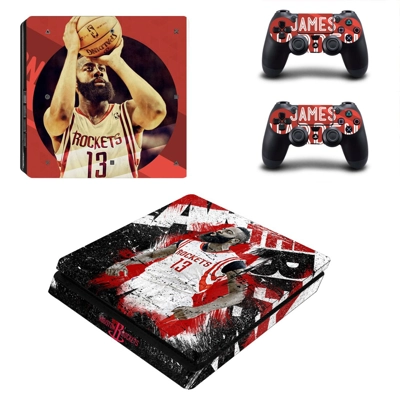 James Harden decal skin for PS4 Slim Console and two contr.. James Harden decal skin for PS4 Slim Console and two contr..