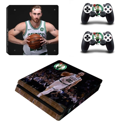 Gordon Hayward decal skin for PS4 Slim Console and two con.. Gordon Hayward decal skin for PS4 Slim Console and two con..