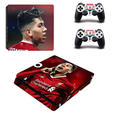 Roberto Firmino decal skin for PS4 Slim Console and two co.. Roberto Firmino decal skin for PS4 Slim Console and two co..