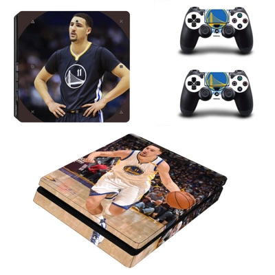 Klay Thompson decal skin for PS4 Slim Console and two cont.. Klay Thompson decal skin for PS4 Slim Console and two cont..