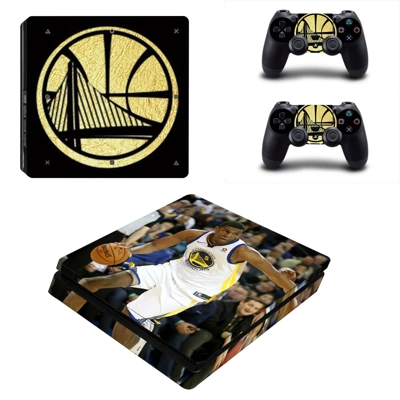 Golden state warriors decal skin for PS4 Slim Console and .. Golden state warriors decal skin for PS4 Slim Console and ..