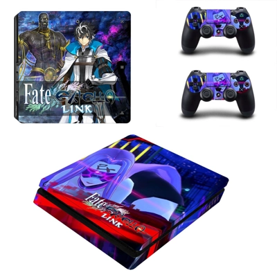 Fate Extella decal skin for PS4 Slim Console and two contr.. Fate Extella decal skin for PS4 Slim Console and two contr..