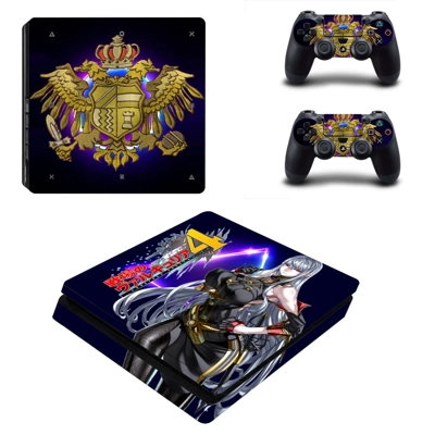 Valkyria Chronicles 4 decal skin for PS4 Slim Console and .. Valkyria Chronicles 4 decal skin for PS4 Slim Console and ..
