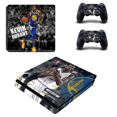 Kevin Durant decal skin for PS4 Slim Console and two contr.. Kevin Durant decal skin for PS4 Slim Console and two contr..