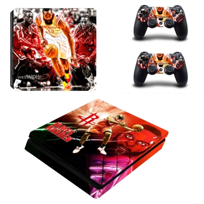 James Harden decal skin for PS4 Slim Console and two contr.. James Harden decal skin for PS4 Slim Console and two contr..