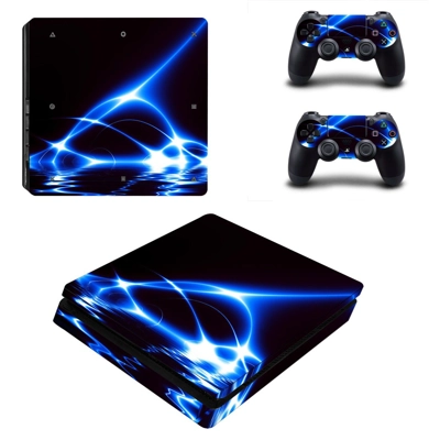Abstract wallpaper decal skin for PS4 Slim Console and two.. Abstract wallpaper decal skin for PS4 Slim Console and two..