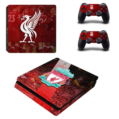 Liverpool FC decal skin for PS4 Slim Console and two contr.. Liverpool FC decal skin for PS4 Slim Console and two contr..