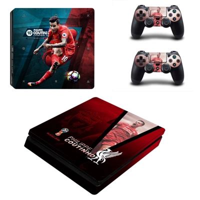 Philippe Coutinho Liverpool decal skin for PS4 Slim Consol.. Philippe Coutinho Liverpool decal skin for PS4 Slim Consol..