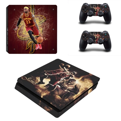 Cleveland Cavaliers decal skin for PS4 Slim Console and tw.. Cleveland Cavaliers decal skin for PS4 Slim Console and tw..