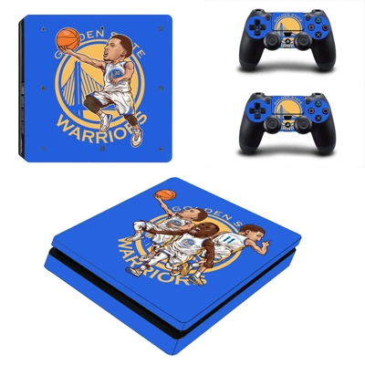 Golden State Warriors decal skin for PS4 Slim Console and .. Golden State Warriors decal skin for PS4 Slim Console and ..