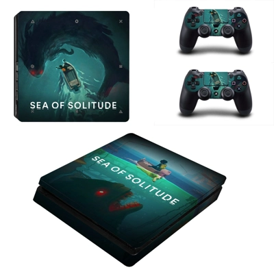 Sea of Solitude decal skin for PS4 Slim Console and two co.. Sea of Solitude decal skin for PS4 Slim Console and two co..