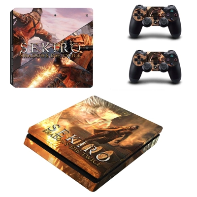 Sekiro Shadows Die Twice decal skin for PS4 Slim Console a.. Sekiro Shadows Die Twice decal skin for PS4 Slim Console a..