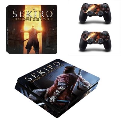 Sekiro Shadows Die Twice decal skin for PS4 Slim Console a.. Sekiro Shadows Die Twice decal skin for PS4 Slim Console a..