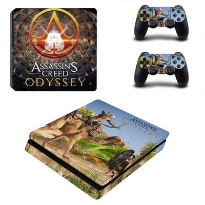 Assassin's Creed Odyssey decal skin for PS4 Slim Console a.. Assassin's Creed Odyssey decal skin for PS4 Slim Console a..