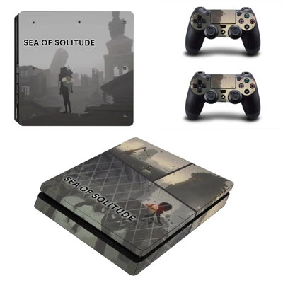 Sea of Solitude decal skin for PS4 Slim Console and two co.. Sea of Solitude decal skin for PS4 Slim Console and two co..