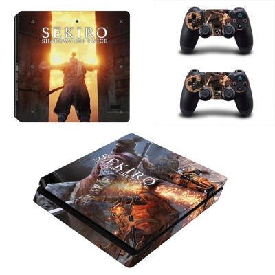 Sekiro Shadows Die Twice decal skin for PS4 Slim Console a.. Sekiro Shadows Die Twice decal skin for PS4 Slim Console a..
