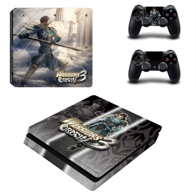 Warriors Orochi 3 decal skin for PS4 Slim Console and two .. Warriors Orochi 3 decal skin for PS4 Slim Console and two ..