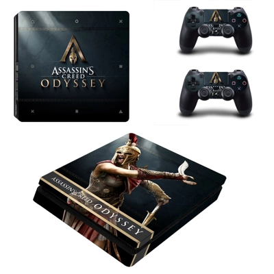 Assassin's Creed Odyssey decal skin for PS4 Slim Console a.. Assassin's Creed Odyssey decal skin for PS4 Slim Console a..