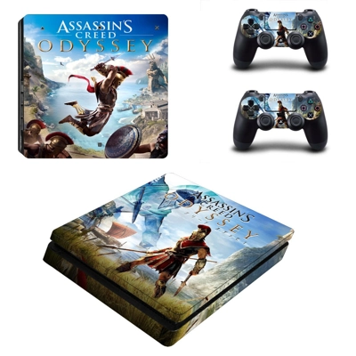 Assassin's Creed Odyssey decal skin for PS4 Slim Console a.. Assassin's Creed Odyssey decal skin for PS4 Slim Console a..