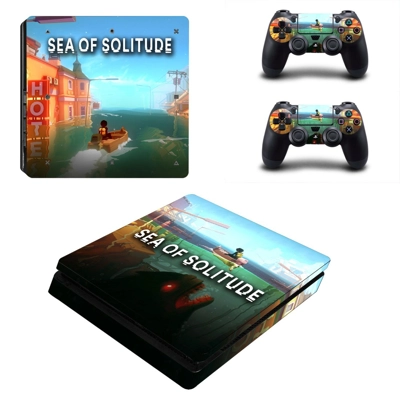 Sea of Solitude decal skin for PS4 Slim Console and two co.. Sea of Solitude decal skin for PS4 Slim Console and two co..