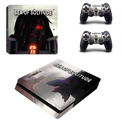 Sea of Solitude decal skin for PS4 Slim Console and two controllers
