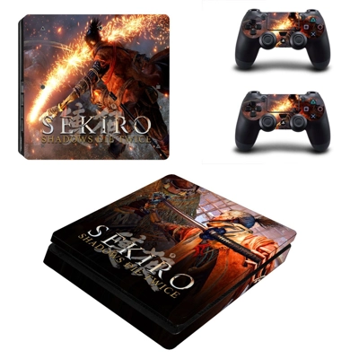 Sekiro Shadows Die Twice decal skin for PS4 Slim Console a.. Sekiro Shadows Die Twice decal skin for PS4 Slim Console a..