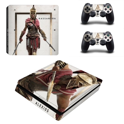 Assassins Creed Odyssey decal skin for PS4 Slim Console an.. Assassins Creed Odyssey decal skin for PS4 Slim Console an..