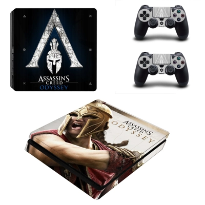 Assassins Creed Odyssey decal skin for PS4 Slim Console an.. Assassins Creed Odyssey decal skin for PS4 Slim Console an..