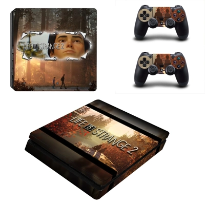 Life is Strange 2 decal skin for PS4 Slim Console and two controllers