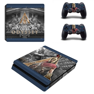 Assassins Creed Odyssey decal skin for PS4 Slim Console an.. Assassins Creed Odyssey decal skin for PS4 Slim Console an..