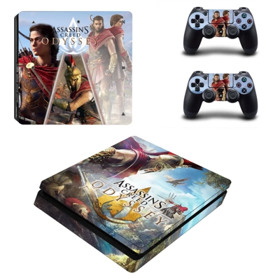 Assassins Creed Odyssey decal skin for PS4 Slim Console an.. Assassins Creed Odyssey decal skin for PS4 Slim Console an..