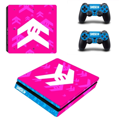 Smosh decal skin for PS4 Slim Console and two controllers